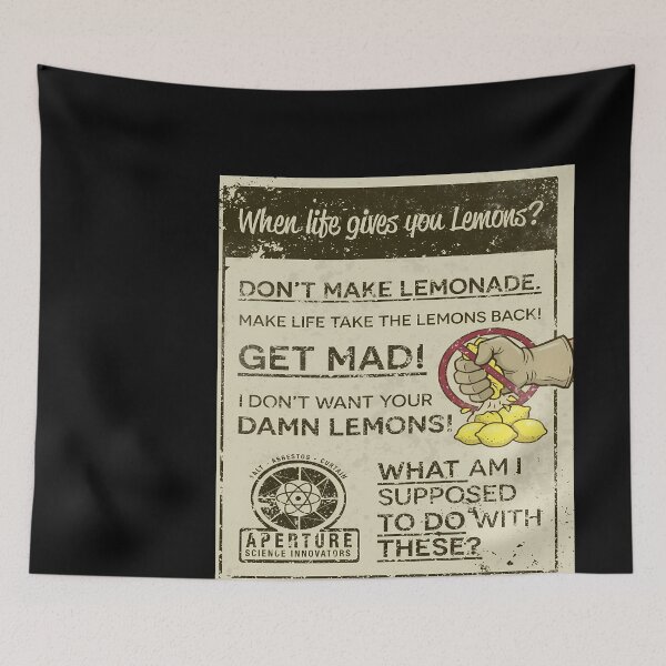 Item preview, Aperture Science Lemons designed and sold by feckoeansn.