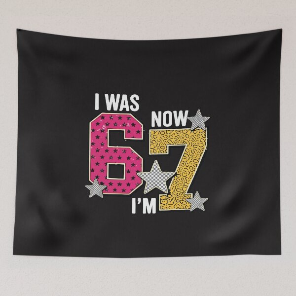 Item preview, I Was 6 Now I'm 7 Funny Kids 7th Birthday Meme Design designed and sold by kiralynstration.