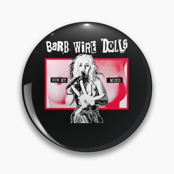 Item preview, Barb Wire Dolls Rub My Mind designed and sold by Chandan99.