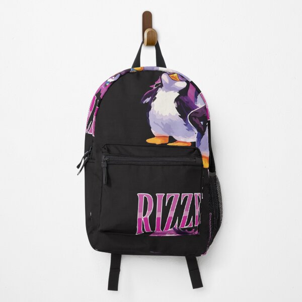 Item preview, Rizz Em With The Tism Funny Retro Penguin Meme Design designed and sold by kiralynstration.