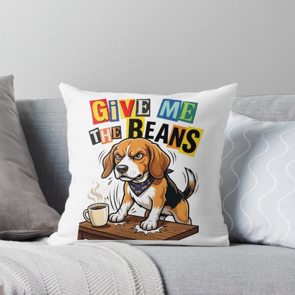 Item preview, Angry Beagle Demanding Coffee Chaotic Ransom Note Font Design designed and sold by Tong4130.
