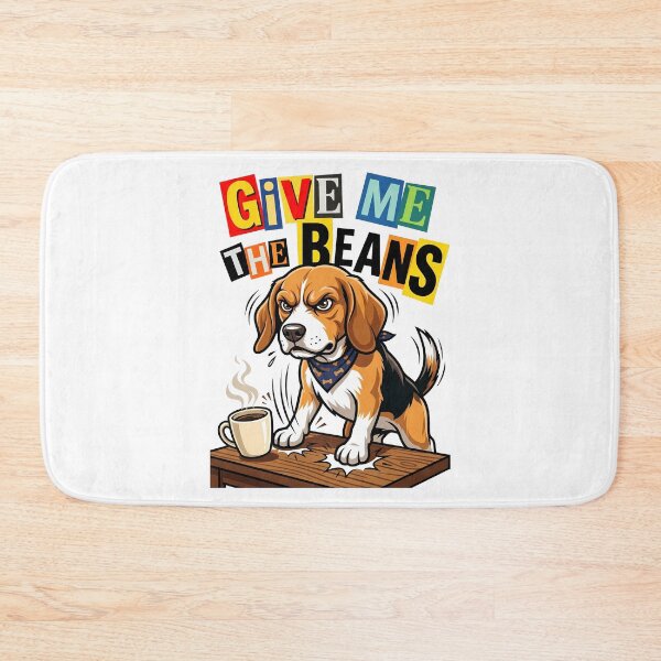 Item preview, Angry Beagle Demanding Coffee Chaotic Ransom Note Font Design designed and sold by Tong4130.