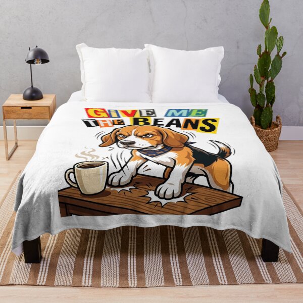 Item preview, Angry Beagle Demanding Coffee Chaotic Ransom Note Font Design designed and sold by Tong4130.