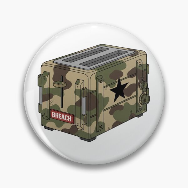 Item preview, Tactical Ammunition Crate Toaster - Military Camo Kitchen designed and sold by octozap.