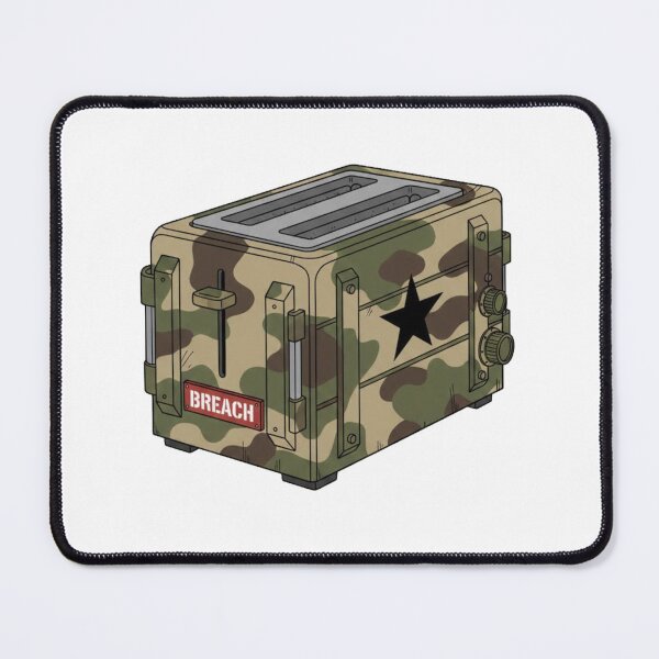 Item preview, Tactical Ammunition Crate Toaster - Military Camo Kitchen designed and sold by octozap.