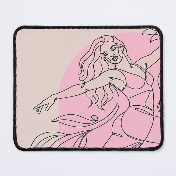 Item preview, Dancer with Flowers Line Art designed and sold by feckoeansn.