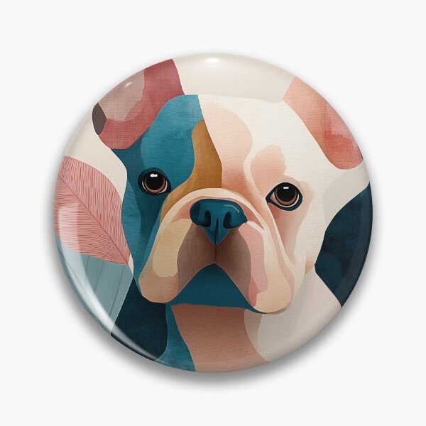 Item preview, Colorful French Bulldog Portrait designed and sold by lautir.