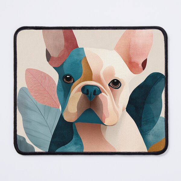Item preview, Colorful French Bulldog Portrait designed and sold by lautir.