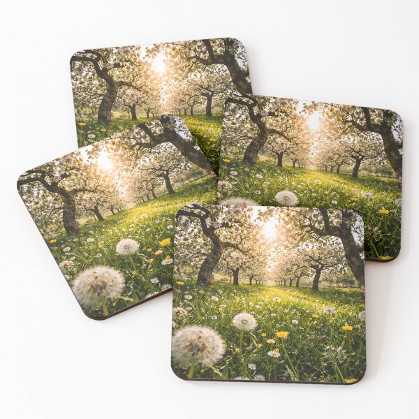 Item preview, Spring Orchard in Golden Light designed and sold by Yomere.
