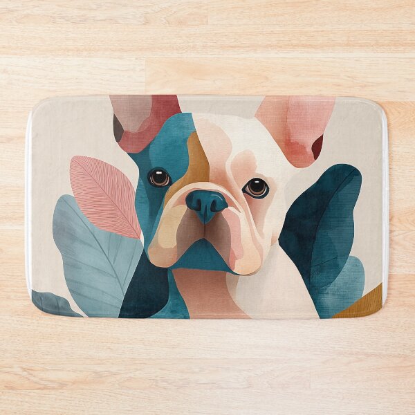 Item preview, Colorful French Bulldog Portrait designed and sold by lautir.