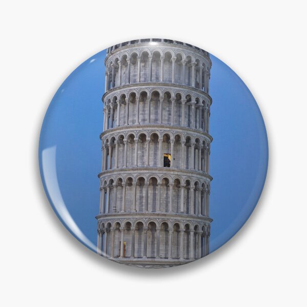 Item preview, Leaning Tower at Dusk designed and sold by UKJBDesigns2026.