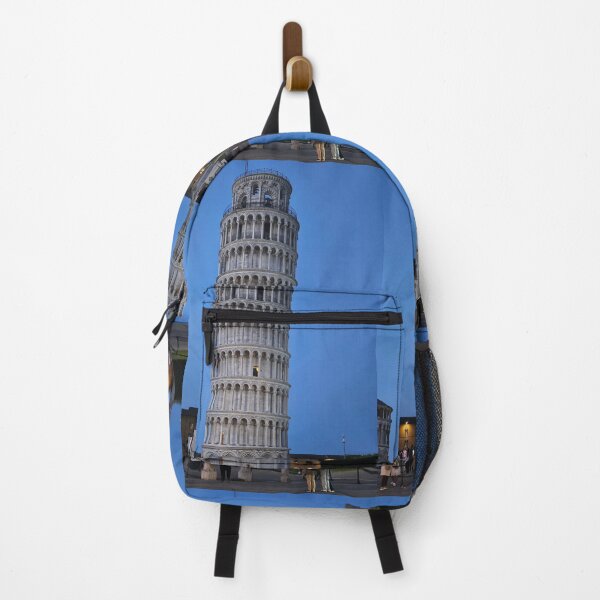 Item preview, Leaning Tower at Dusk designed and sold by UKJBDesigns2026.