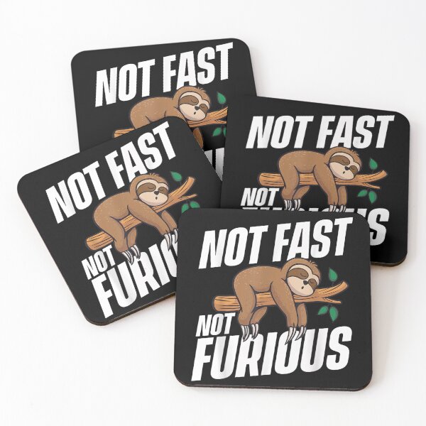 Item preview, Not Fast Not Furious  designed and sold by FableMind.
