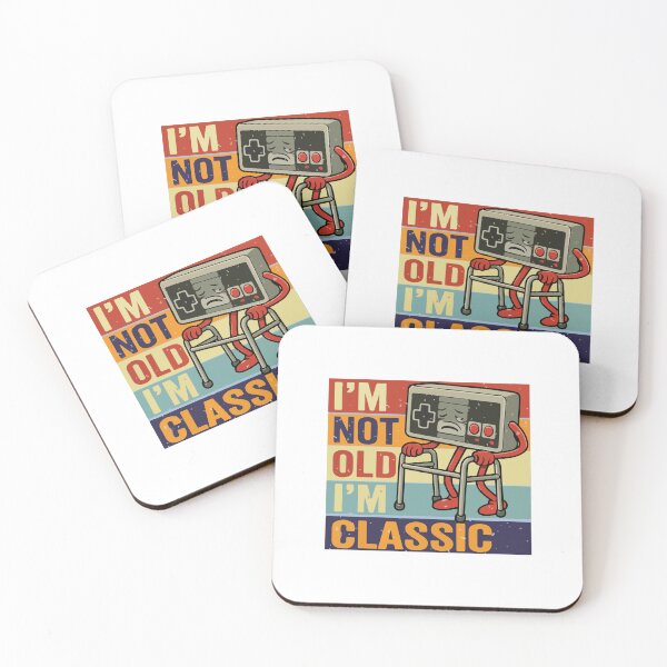 Item preview, I'm Not Old I'm Classic Funny Retro Gamer Vintage Gaming Design designed and sold by kiralynstration.