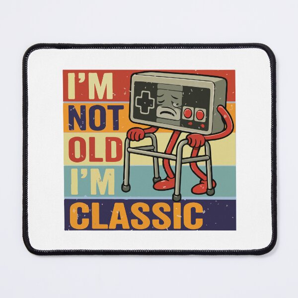 Item preview, I'm Not Old I'm Classic Funny Retro Gamer Vintage Gaming Design designed and sold by kiralynstration.