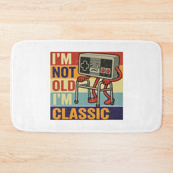 Item preview, I'm Not Old I'm Classic Funny Retro Gamer Vintage Gaming Design designed and sold by kiralynstration.