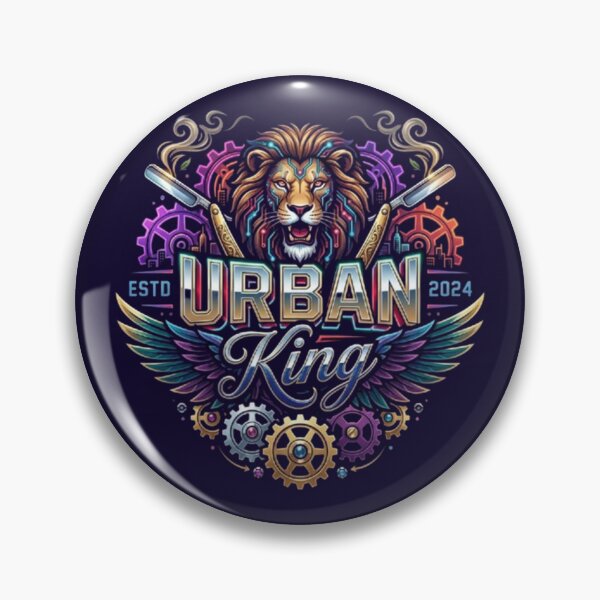 Item preview, Urban King – Futuristic Lion Emblem Design designed and sold by Dogandesighn.