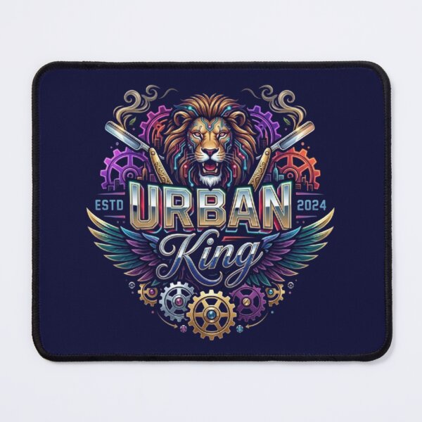 Item preview, Urban King – Futuristic Lion Emblem Design designed and sold by Dogandesighn.