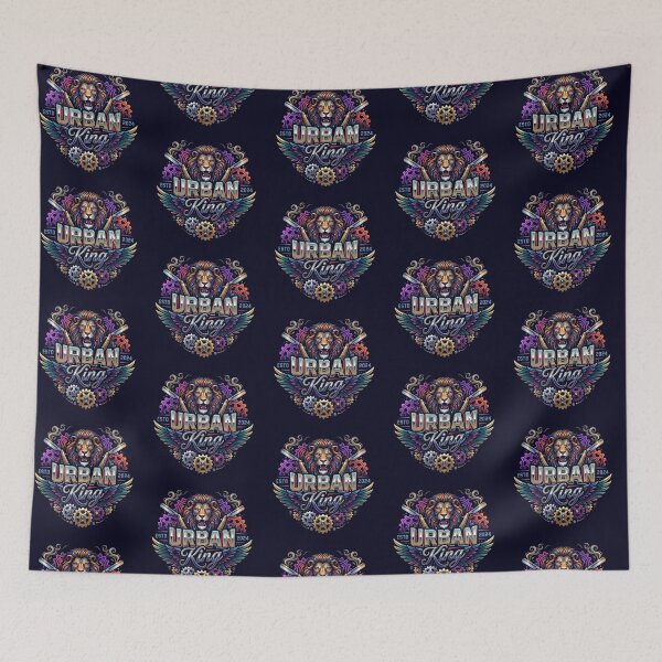 Item preview, Urban King – Futuristic Lion Emblem Design designed and sold by Dogandesighn.