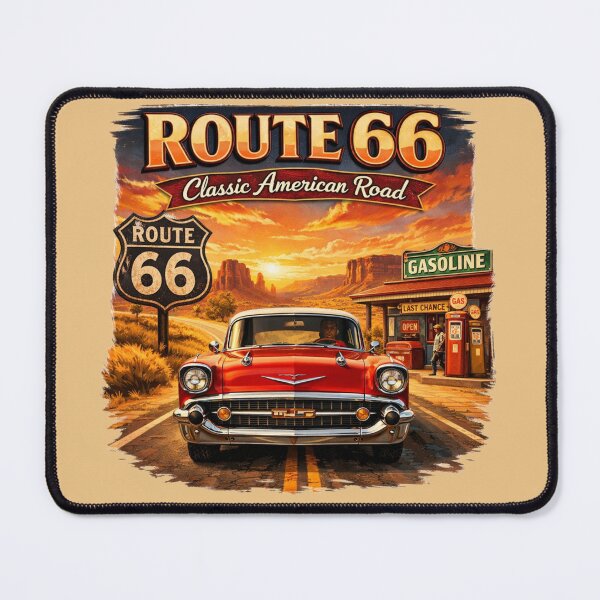 Item preview, Route 66 Classic American Road Trip designed and sold by Retro Arabica.
