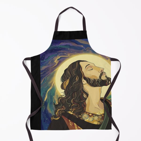 Item preview, Contemplative Man in Celestial Light designed and sold by feckoeansn.