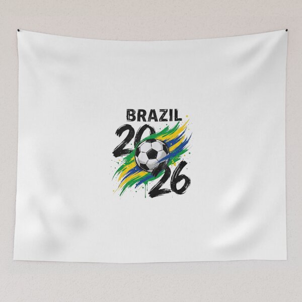 Item preview, Brazil Soccer 2026 Fan Shirt – Brazil Football Supporter designed and sold by Verycutethings.