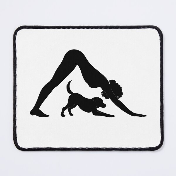 Item preview, Yoga Dog designed and sold by FernwehTrail.