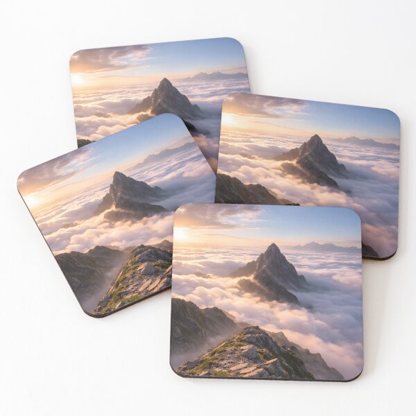 Item preview, Above the Clouds at Sunrise designed and sold by Yomere.