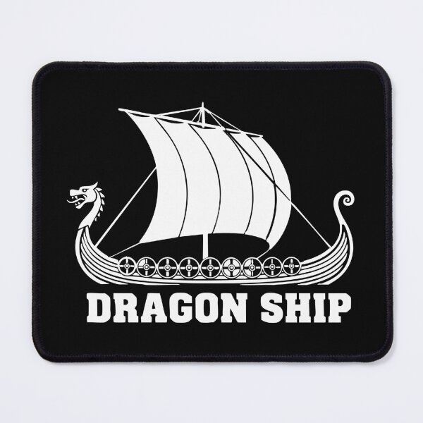 Item preview, Drakkar Dragon Ship Viking Norse Ship designed and sold by PixelStudioBe.