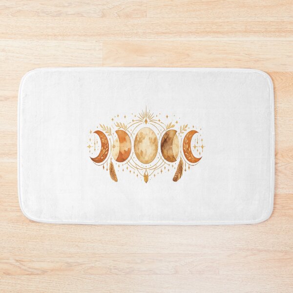 Item preview, Boho Moon Phases Celestial Design – Bohemian Lunar Cycle Mystic Aesthetic Gold Line Art designed and sold by ArtWaveStudio8.