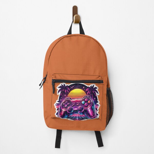 Item preview, Retro Futuristic Gaming Controller Vaporwave Sticker | Synthwave Arcade Gamer Aesthetic designed and sold by irfanshikh.