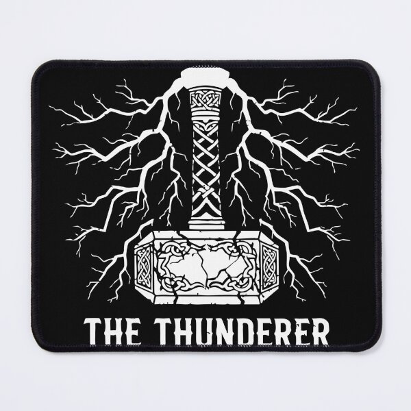 Item preview, The Thunderer, Thor's Hammer, Mjölnir, Lightning Bolt designed and sold by PixelStudioBe.