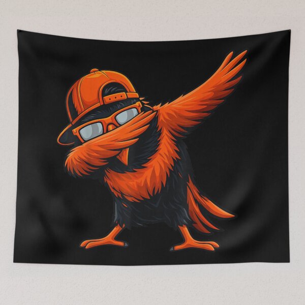 Item preview, Funny Dabbing Raven Bird Streetwear Cartoon Animal Meme Shirt designed and sold by Phil Ben.