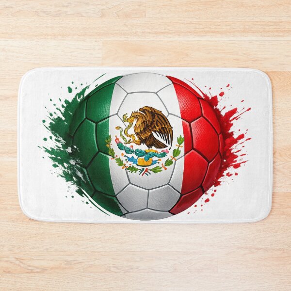 Item preview, Mexican Flag Soccer Ball Design – Mexico Futbol Fan Graphic – World Cup 2026 Theme designed and sold by RolMerch.