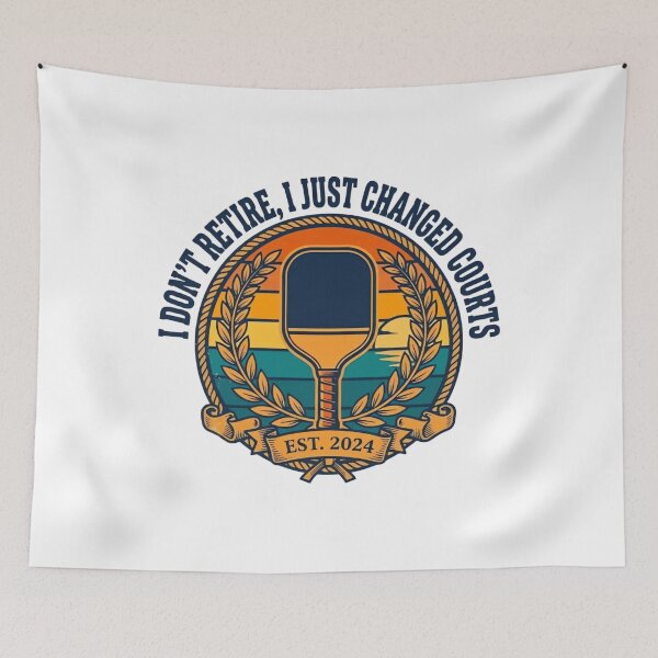 Item preview, I Just Changed Courts Pickleball Retirement designed and sold by ARTReMi.