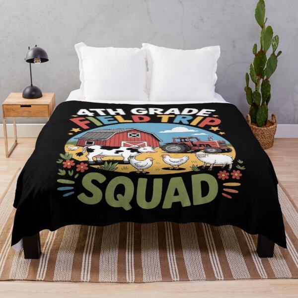 Item preview, 4th Grade Field Trip Squad Teacher Field Day Vibes Farm Life designed and sold by kaliyugeha.