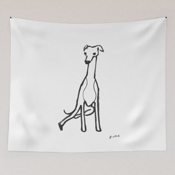 Item preview, Whippet Dog 16 designed and sold by zatiak.