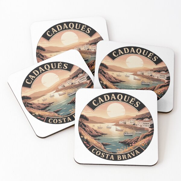 Item preview, Cadaqués España Costa Brava Art: Travel Patch designed and sold by CircinusStore.