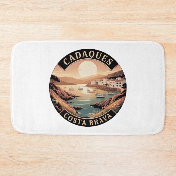 Item preview, Cadaqués España Costa Brava Art: Travel Patch designed and sold by CircinusStore.