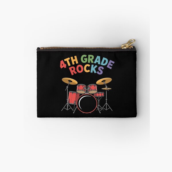 Item preview, 4th Grade Rocks, Drums Drummer, School Music Teacher designed and sold by kaliyugeha.