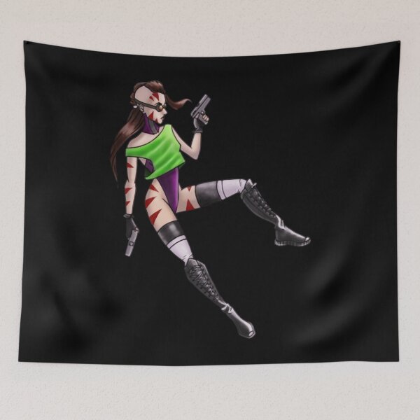 Item preview, 80's Apocalyptic Girl  designed and sold by neptunium0.