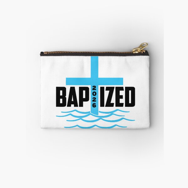 Item preview, Baptized 2026 Christian Cross Baptism Design | New Life in Christ Faith Apparel designed and sold by Kingdom Warrior Tribe .