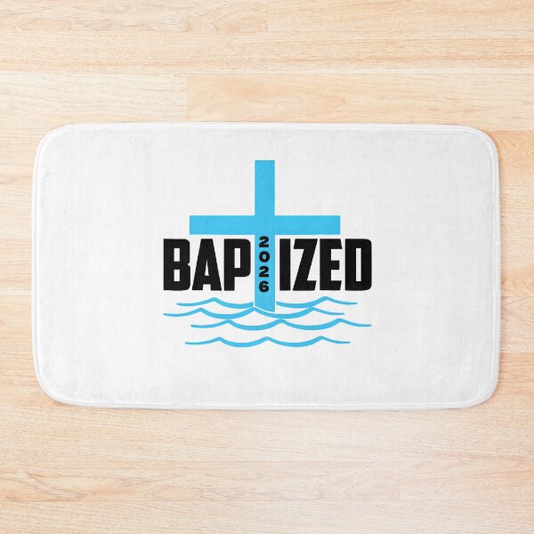 Item preview, Baptized 2026 Christian Cross Baptism Design | New Life in Christ Faith Apparel designed and sold by Kingdom Warrior Tribe .
