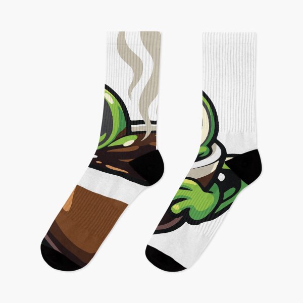 Item preview, A humorous hybrid of a frog and a coffee mug that captures a playful morning mood. The exaggerated eyes and steam detail add personality designed and sold by Dejbar.