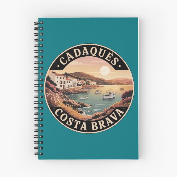 Item preview, Cadaqués España Costa Brava Art: Circle Patch designed and sold by CircinusStore.