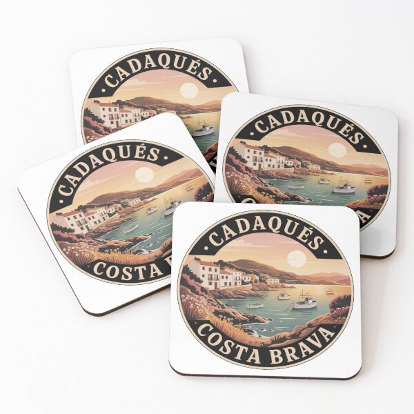 Item preview, Cadaqués España Costa Brava Art: Circle Patch designed and sold by CircinusStore.