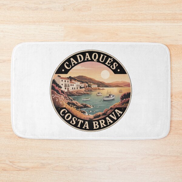 Item preview, Cadaqués España Costa Brava Art: Circle Patch designed and sold by CircinusStore.