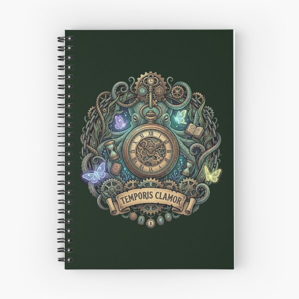 Item preview, Temporis Clamor – Steampunk Clockwork Emblem designed and sold by Dogandesighn.