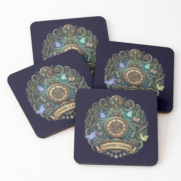 Item preview, Temporis Clamor – Steampunk Clockwork Emblem designed and sold by Dogandesighn.