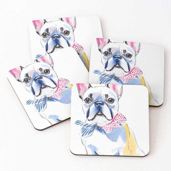 Item preview, Colorful Fashionable French Bulldog designed and sold by lautir.